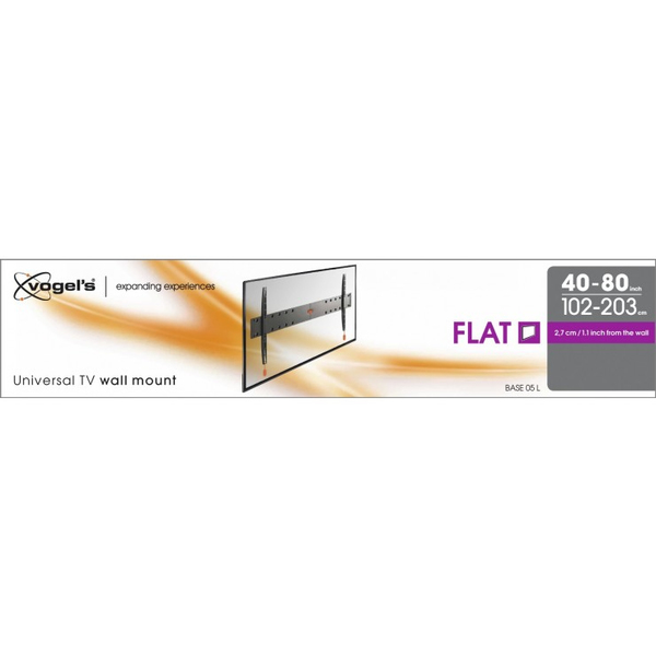 Vogel's BASE 05L-sein&auml;teline, sein&auml;nmy&ouml;t&auml;inen, 40-80"