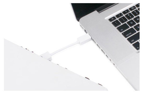 Moshi - FireWire 800 to 400 Adapter - White Moshi - FireWire 800 to 400 Adapter - White