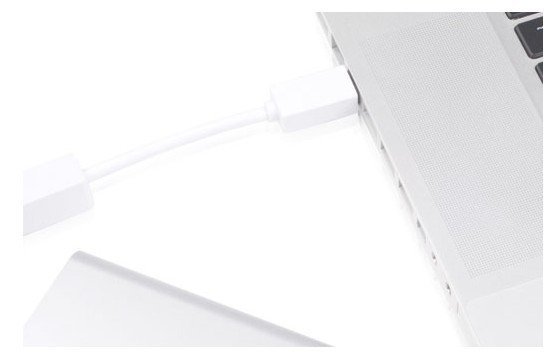 Moshi - FireWire 800 to 400 Adapter - White Moshi - FireWire 800 to 400 Adapter - White