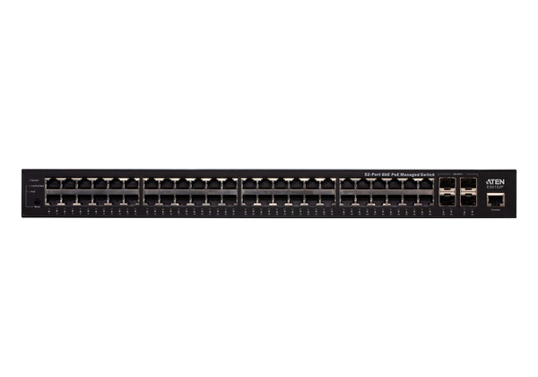 ATEN 52-Port GbE PoE Managed Switch