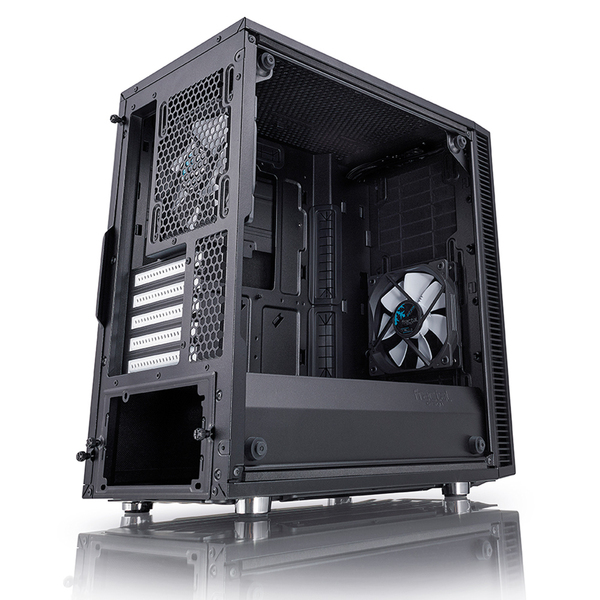 Fractal Design Define Mini C TG - Mini Tower case, window, Black