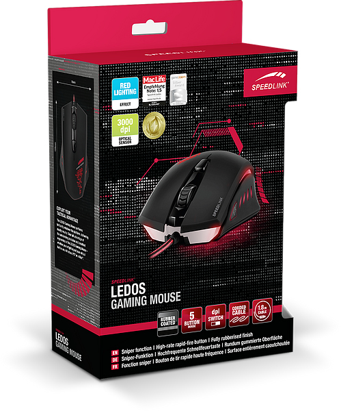 Speedlink LEDOS Gaming Mouse black
