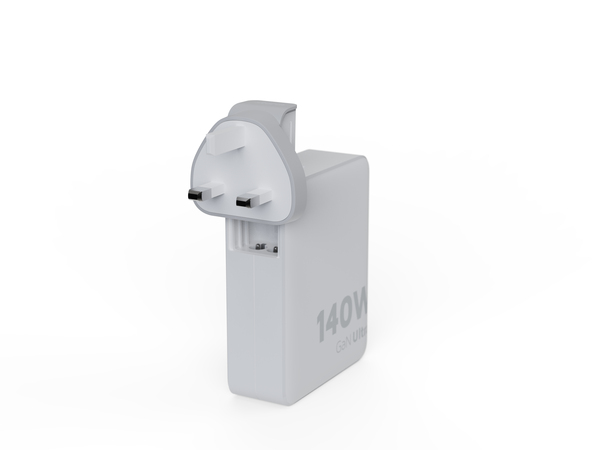 Xtorm 140W GaN-Ultra Travel Charger/USB-C PD - kabel, 2m, Vit