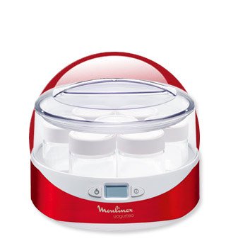 MOULINEX YOGURTEO JUGURTTIKONE, RED RUBY