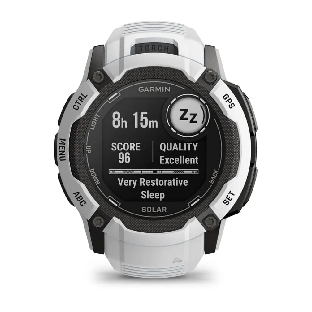 Garmin Instinct 2X Solar -GPS - smart watch, solar white