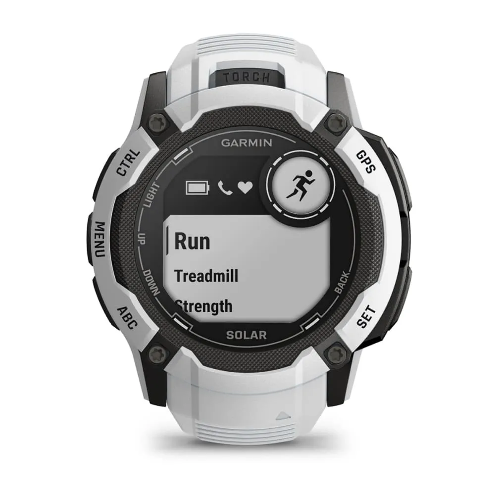 Garmin Instinct 2X Solar -GPS - smart watch, solar white