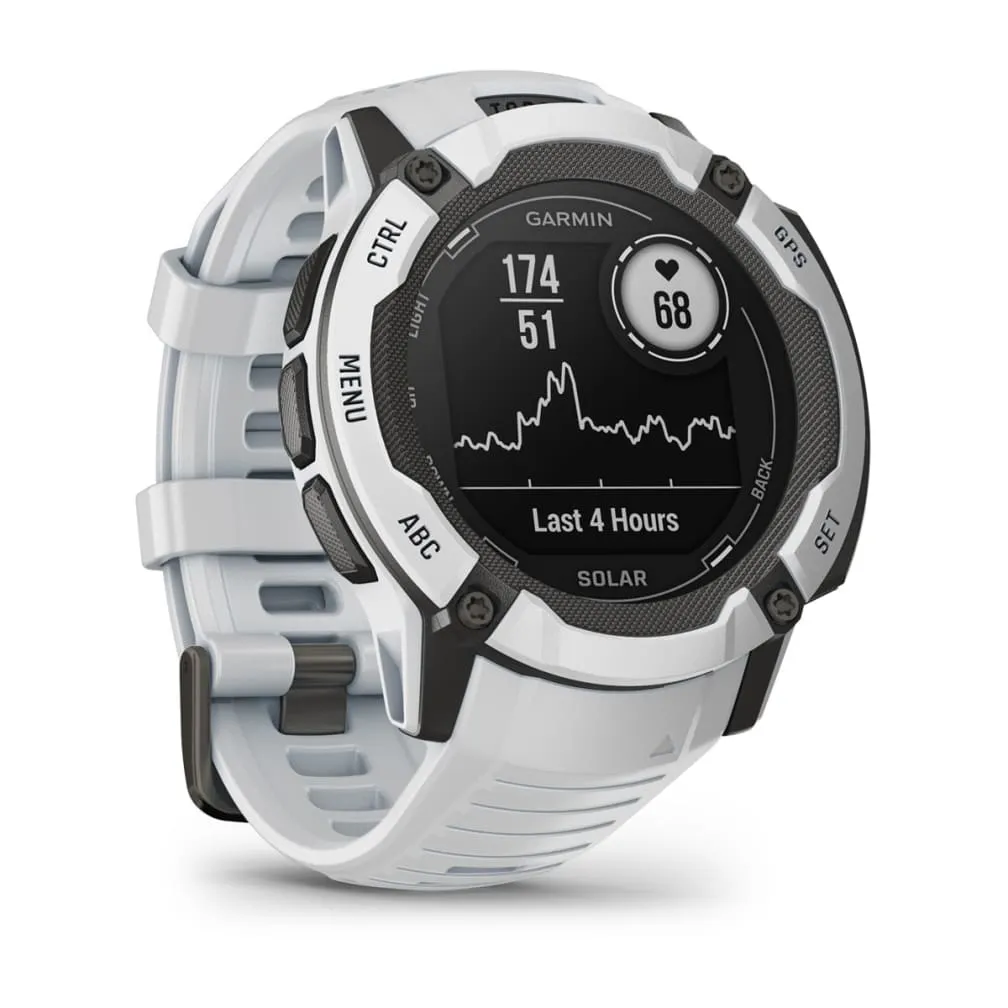 Garmin Instinct 2X Solar -GPS - smart watch, solar white