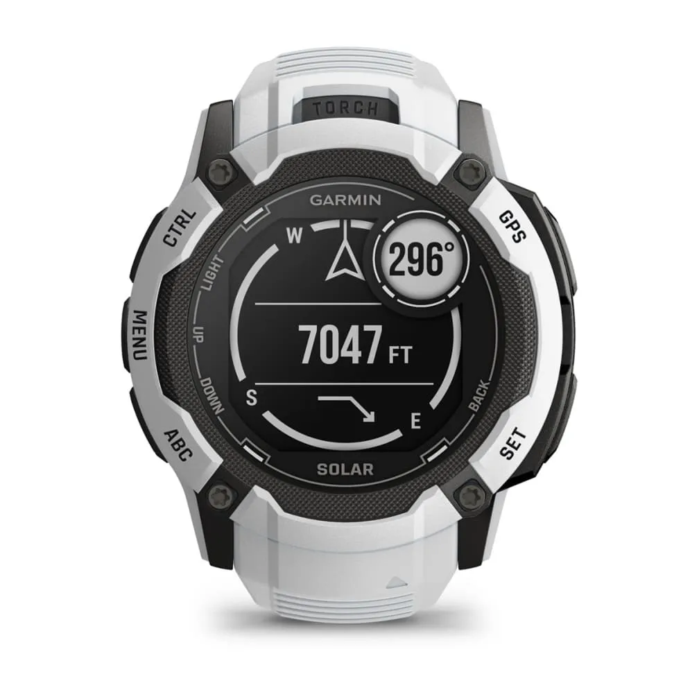 Garmin Instinct 2X Solar -GPS - smart watch, solar white
