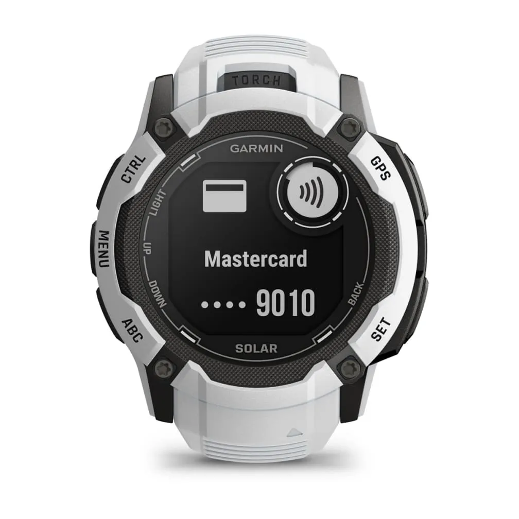 Garmin Instinct 2X Solar -GPS - smart watch, solar white