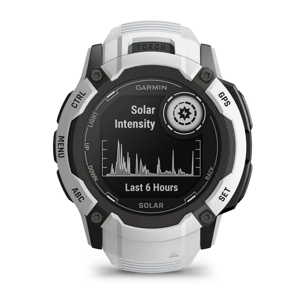 Garmin Instinct 2X Solar -GPS - smart watch, solar white