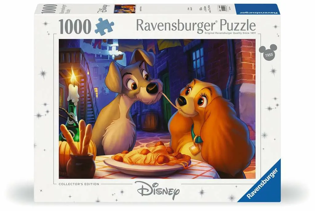 Ravensburger Disney Collector's Edition: Lady and the Tramp - puzzle, 1000 pcs