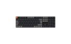 Keychron K5 Version 2 Wireless Mechanical Ergonomic Gaming Keyboard, Low Profile Red, Black