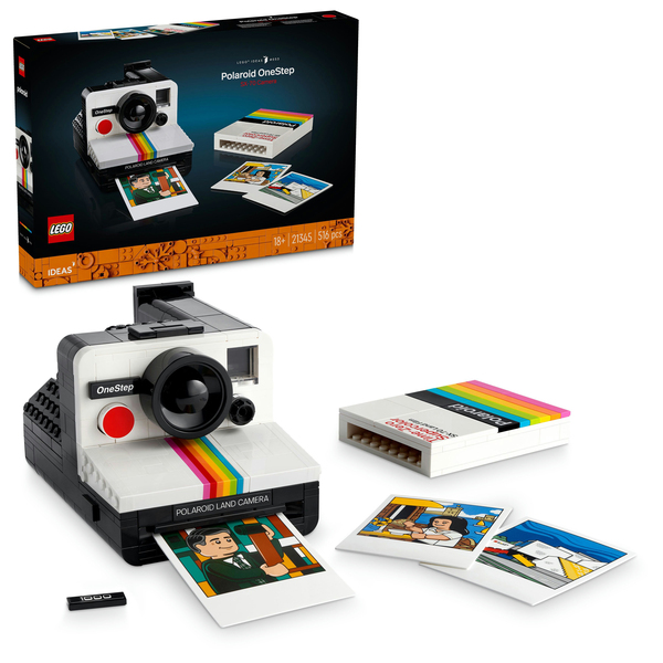 LEGO Ideas Polaroid OneStep SX-70 Sofortbildkamera 21345