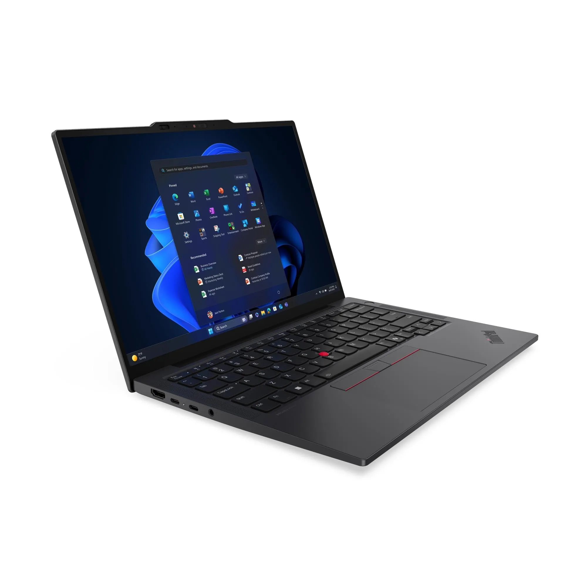Lenovo ThinkPad X13 Gen 7 13.3" Ultra 5 325, 16 GB, 512 GB, Win 11 Pro - b&auml;rbar dator, svart