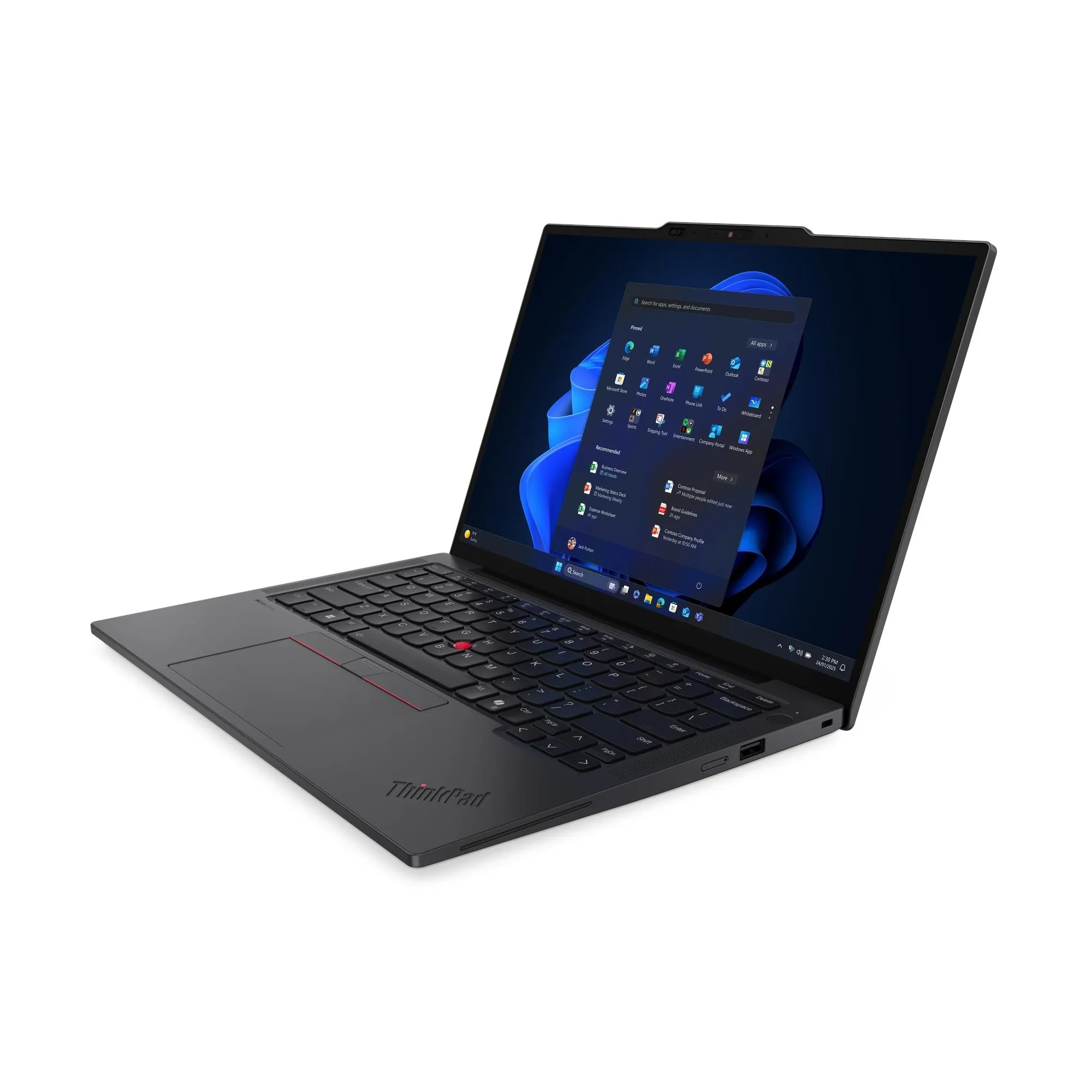 Lenovo ThinkPad X13 Gen 7 13.3" Ultra 5 325, 16 GB, 512 GB, Win 11 Pro - b&auml;rbar dator, svart