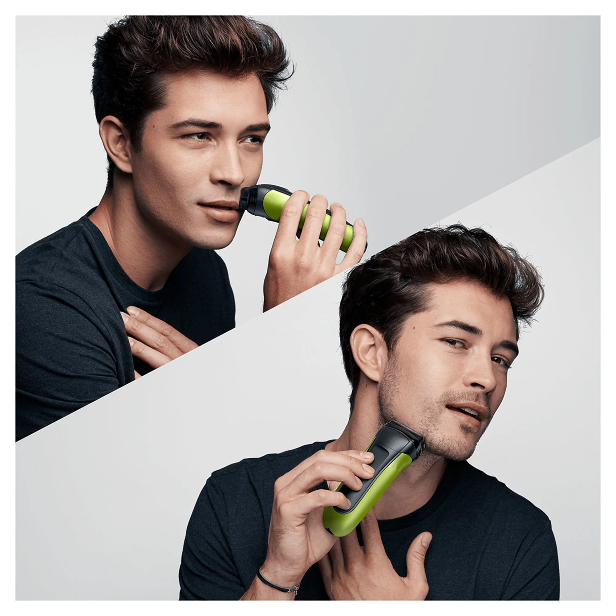 Braun 300s - shaver, green