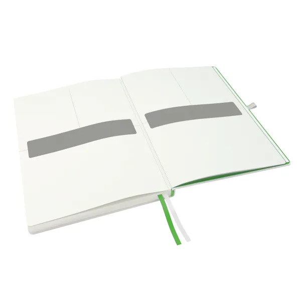 Leitz Complete - Vihko - A4 - 80 arkkia - norsunluunvärinen paperi - viivoitettu - punainen kansi