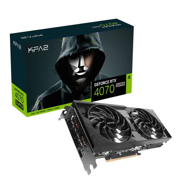 KFA2 GeForce RTX 4070 SUPER 2X OC 12GB - Graphics card