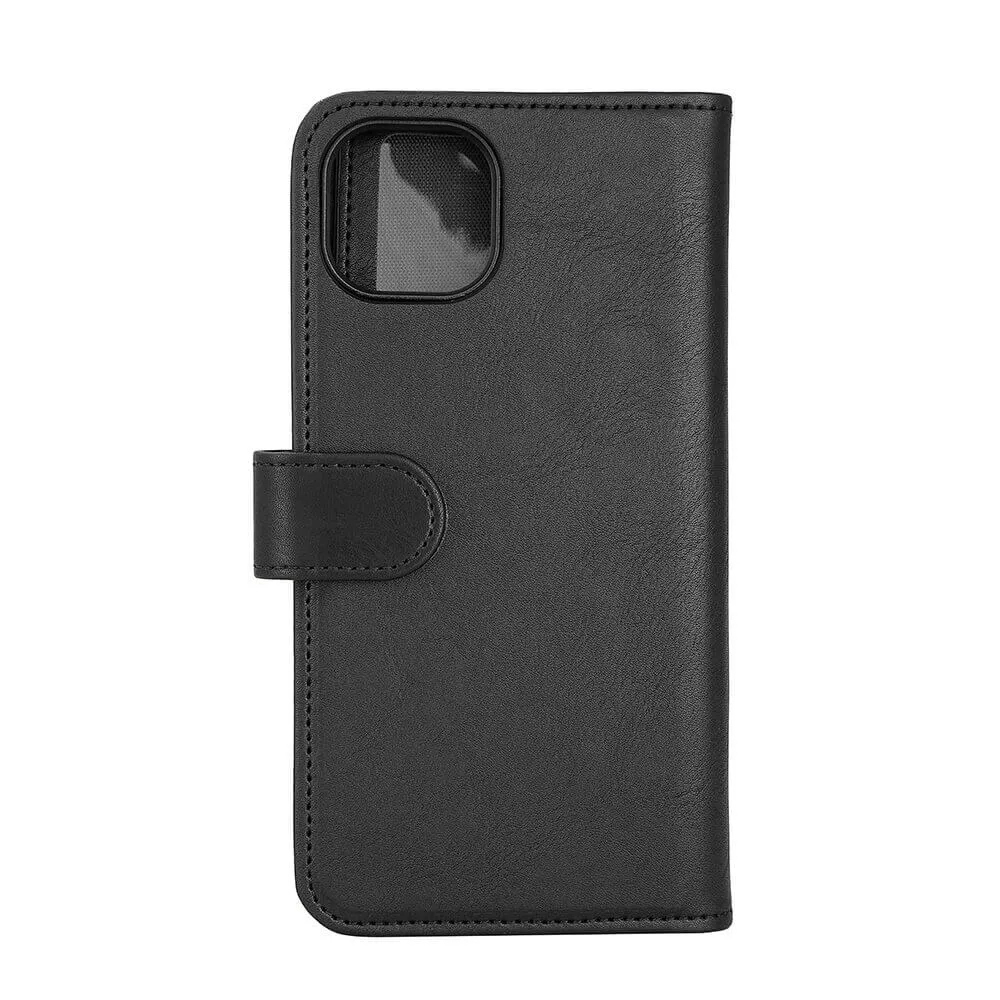 GEAR Wallet 7 Cards MagSeries, iPhone 15 Plus - 2-in-1 Wallet Case, Black