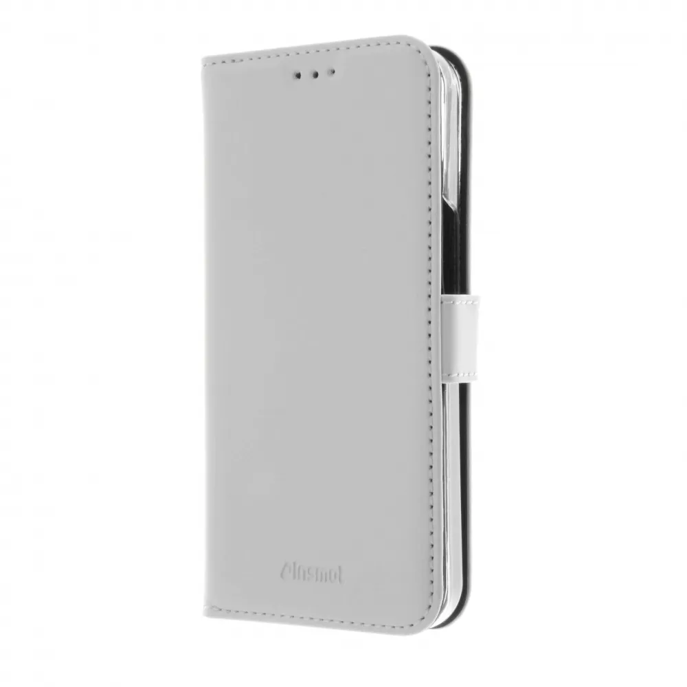 Insmat Flip Case, iPhone 14 Pro Max -lompakkokotelo, Valkoinen