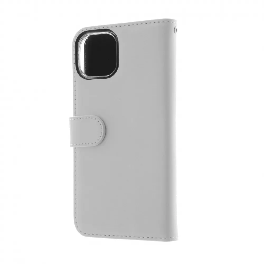 Insmat Flip Case, iPhone 14 Pro Max -lompakkokotelo, Valkoinen