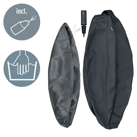 Leitz Ergo - activity ball, dark grey, 55cm
