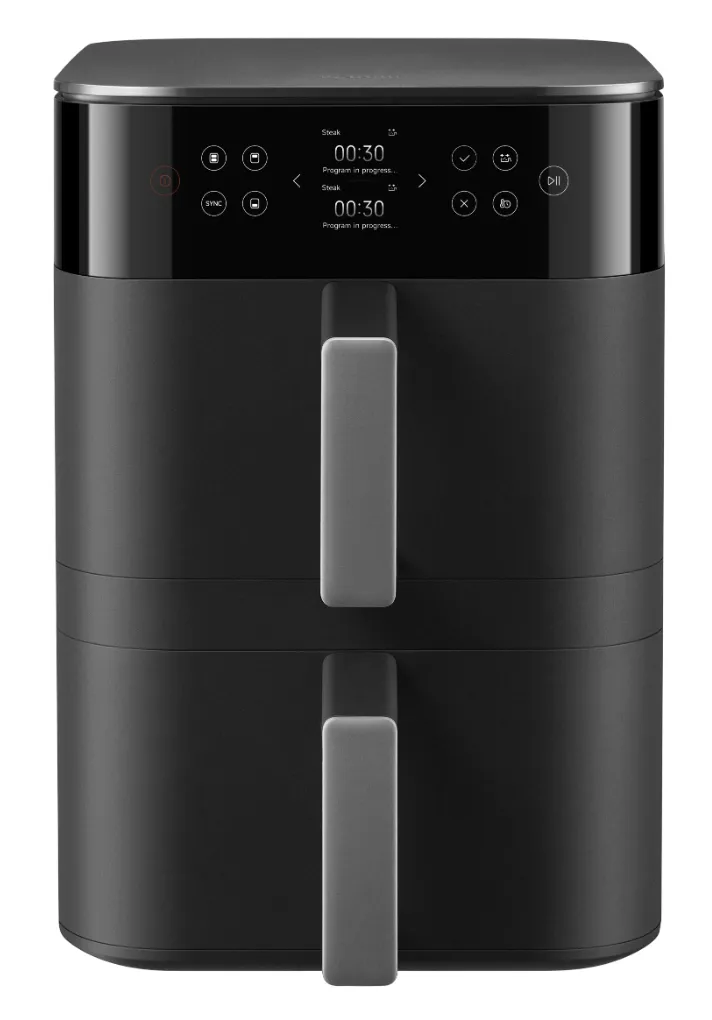 Xiaomi Dual Zone, 12L, 2800W, air fryer, Black