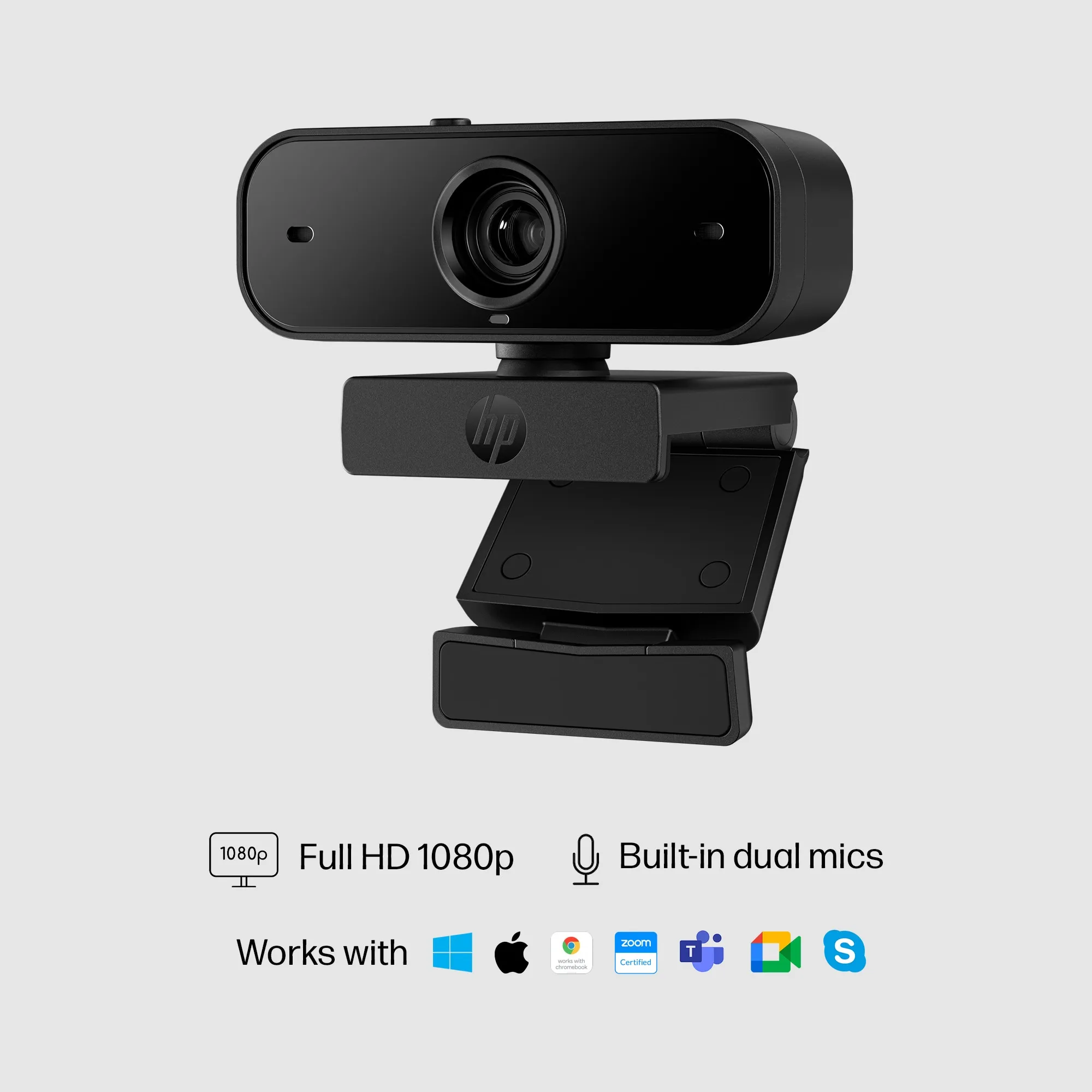 HP 435 Full HD - webcam, black