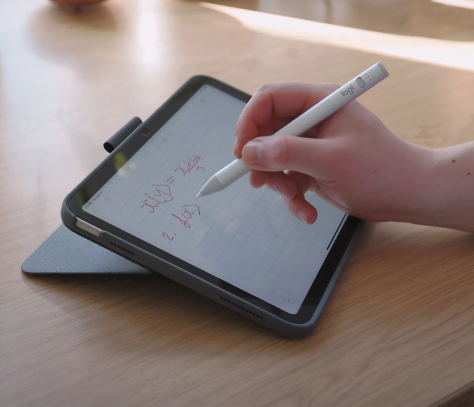 Logitech Crayon - digital pen, silver