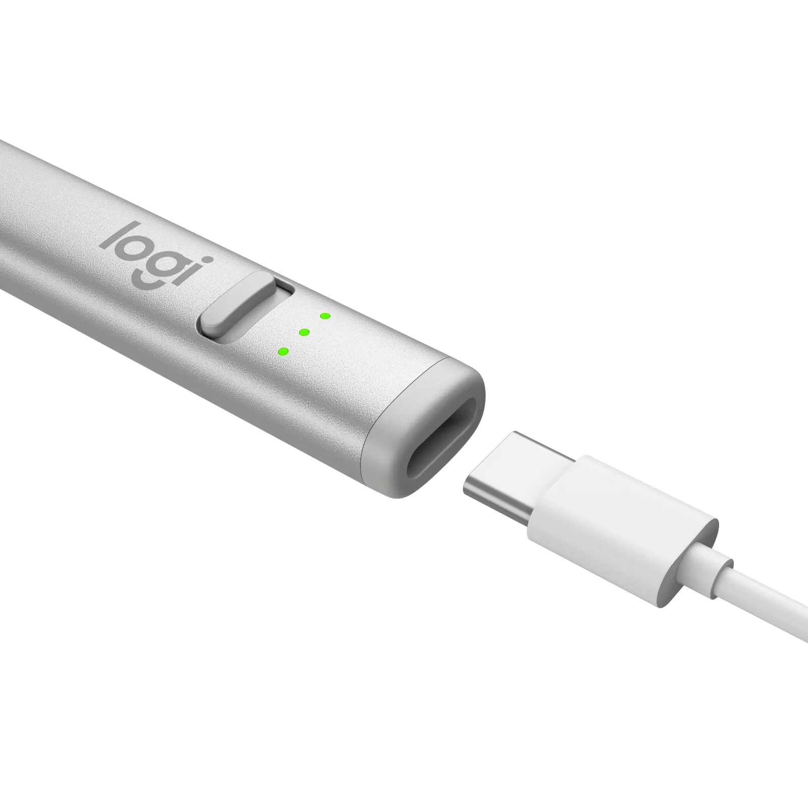 Logitech Crayon - digital pen, silver