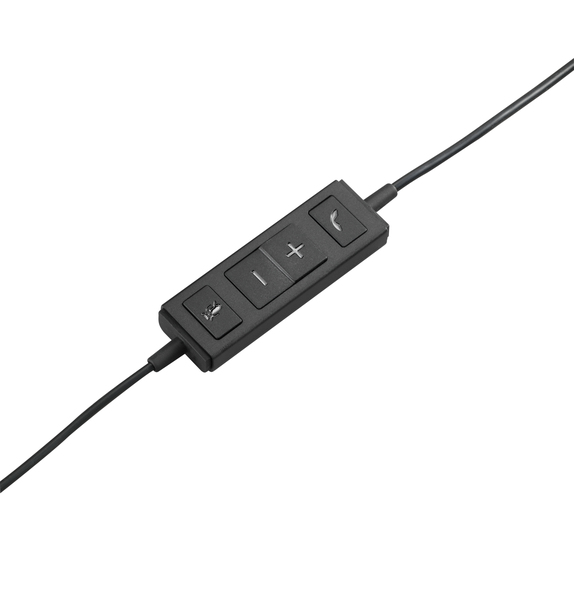 Logitech UC H570 eUSB -h&ouml;rlurar med mikrofon