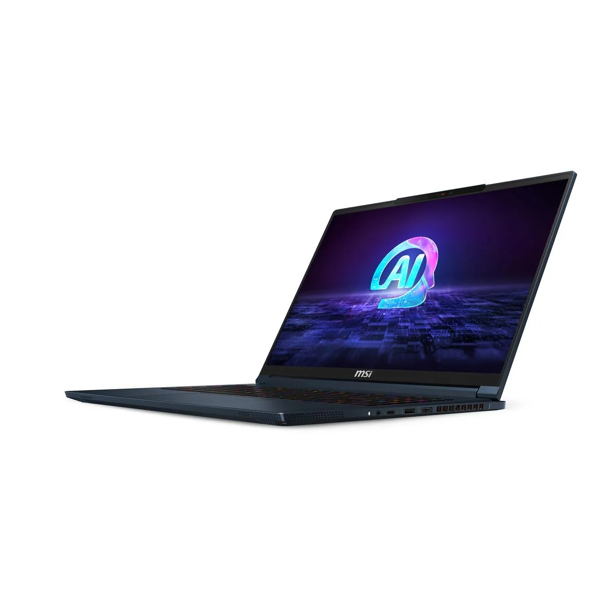 MSI Stealth 16 AI Studio 16&quot; UHD+ 120Hz, Intel Core Ultra 9 185H, 32Gb RAM, 2Tb SSD, GeForce RTX 4070, Win 11 Pro - spelb&auml;rbar dator, Star Blue