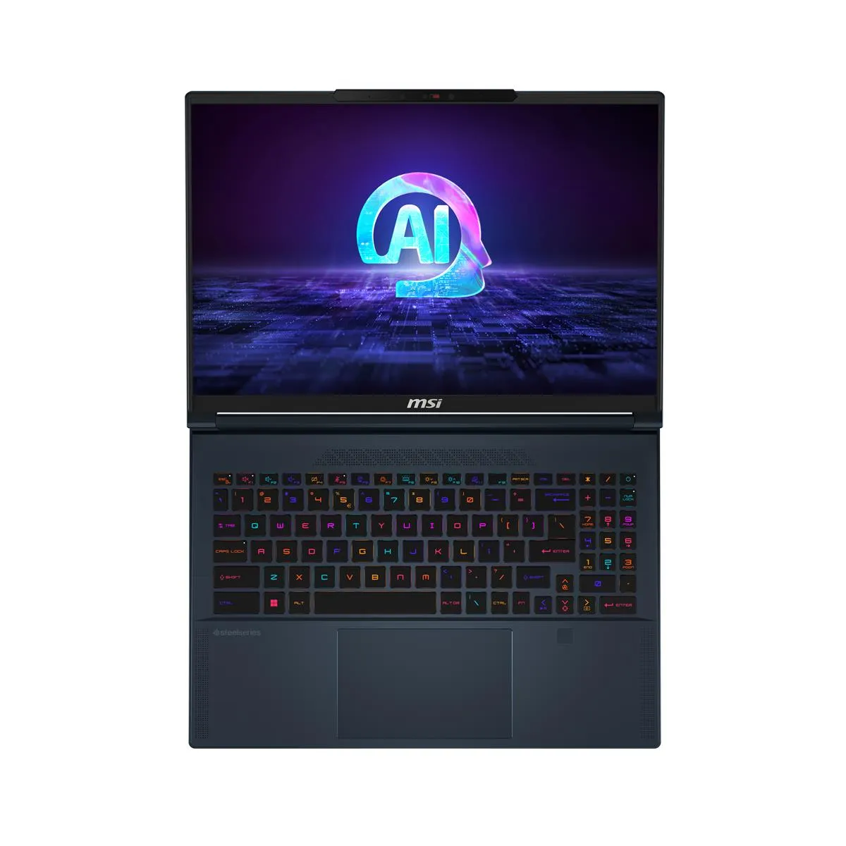 MSI Stealth 16 AI Studio 16&quot; UHD+ 120Hz, Intel Core Ultra 9 185H, 32Gb RAM, 2Tb SSD, GeForce RTX 4070, Win 11 Pro - spelb&auml;rbar dator, Star Blue