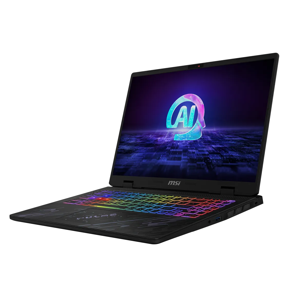 MSI Pulse 16 AI 16&quot; QHD+ 240Hz, Intel Core Ultra 7 155H, 16GB RAM, 1TB SSD, GeForce RTX 4060, Win 11 Home - spelb&auml;rbar dator, Svart
