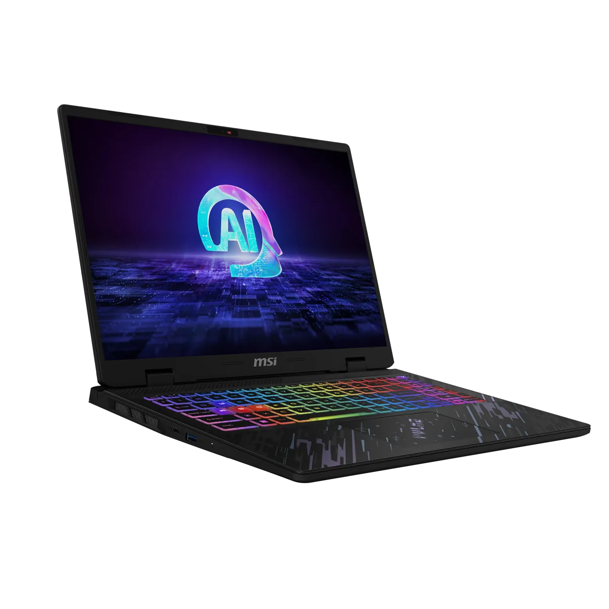 MSI Pulse 16 AI 16&quot; QHD+ 240Hz, Intel Core Ultra 7 155H, 16GB RAM, 1TB SSD, GeForce RTX 4060, Win 11 Home - spelb&auml;rbar dator, Svart