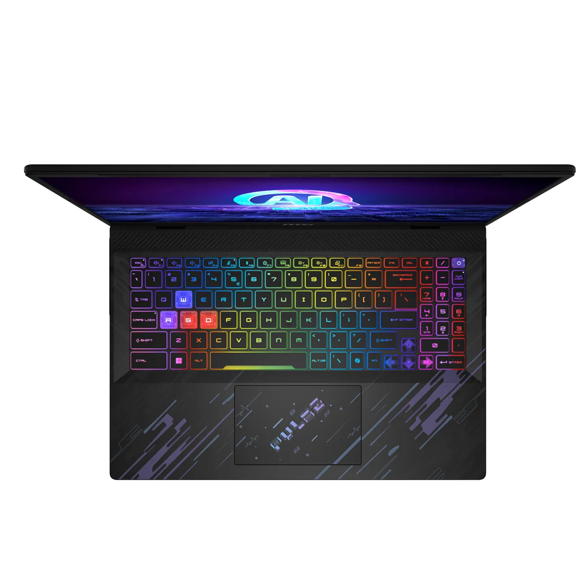 MSI Pulse 16 AI 16&quot; QHD+ 240Hz, Intel Core Ultra 7 155H, 16GB RAM, 1TB SSD, GeForce RTX 4060, Win 11 Home - spelb&auml;rbar dator, Svart
