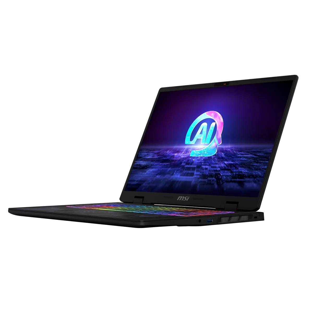 MSI Pulse 16 AI 16&quot; QHD+ 240Hz, Intel Core Ultra 7 155H, 16GB RAM, 1TB SSD, GeForce RTX 4060, Win 11 Home - spelb&auml;rbar dator, Svart