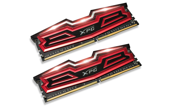 ADATA 2x8GB DDR4 3000 DIMM CL16 Red LED