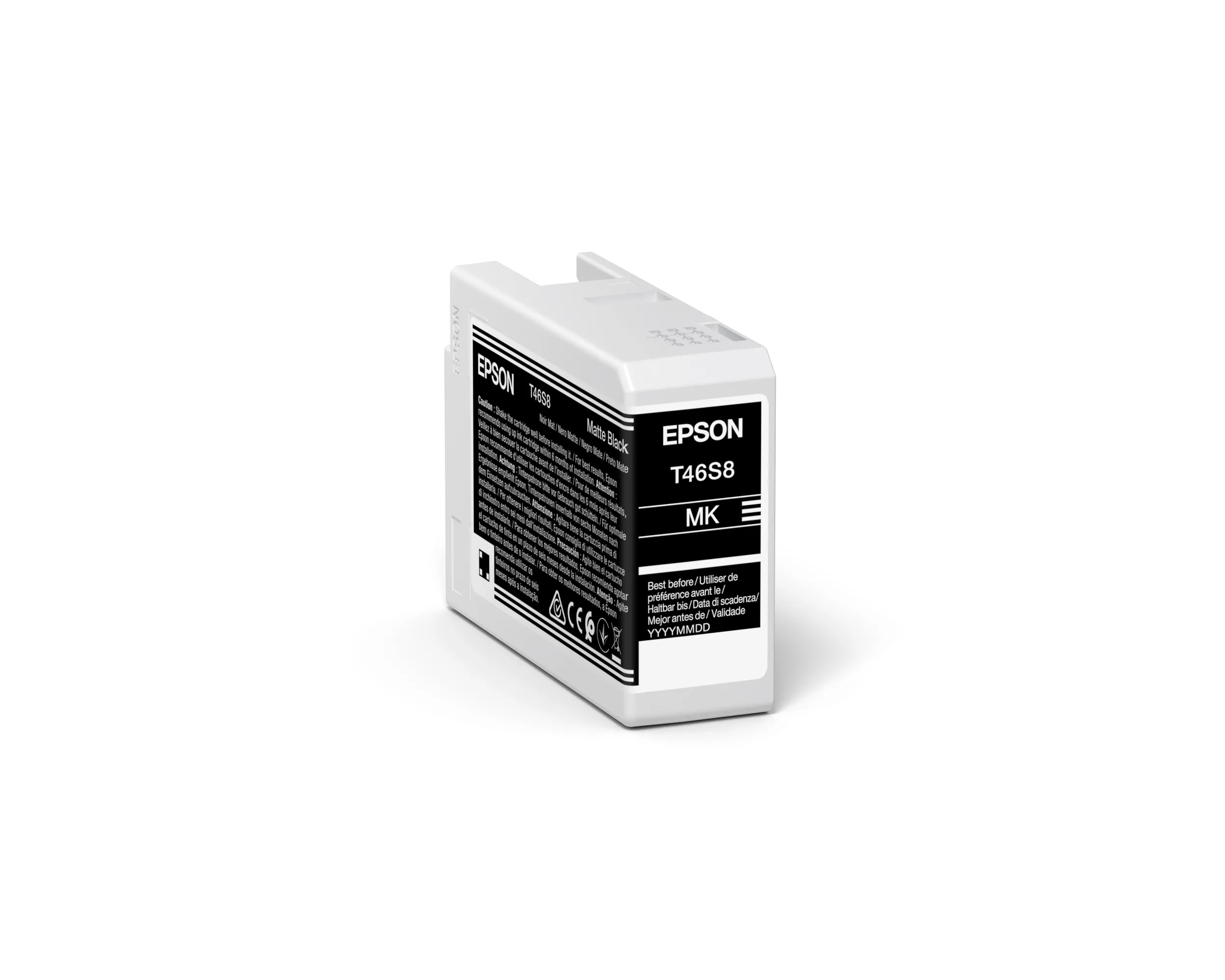 EPSON UltraChrome PRO T46S80N -mustekasetti, 25 ml, matta musta