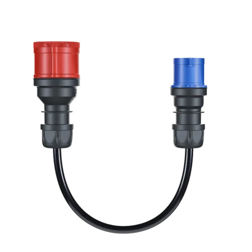 go-e CH-04-37 adaptersats f&ouml;r Gemini flex 11 kW (CEE r&ouml;d 32 A, CEE bl&aring; 16 A)