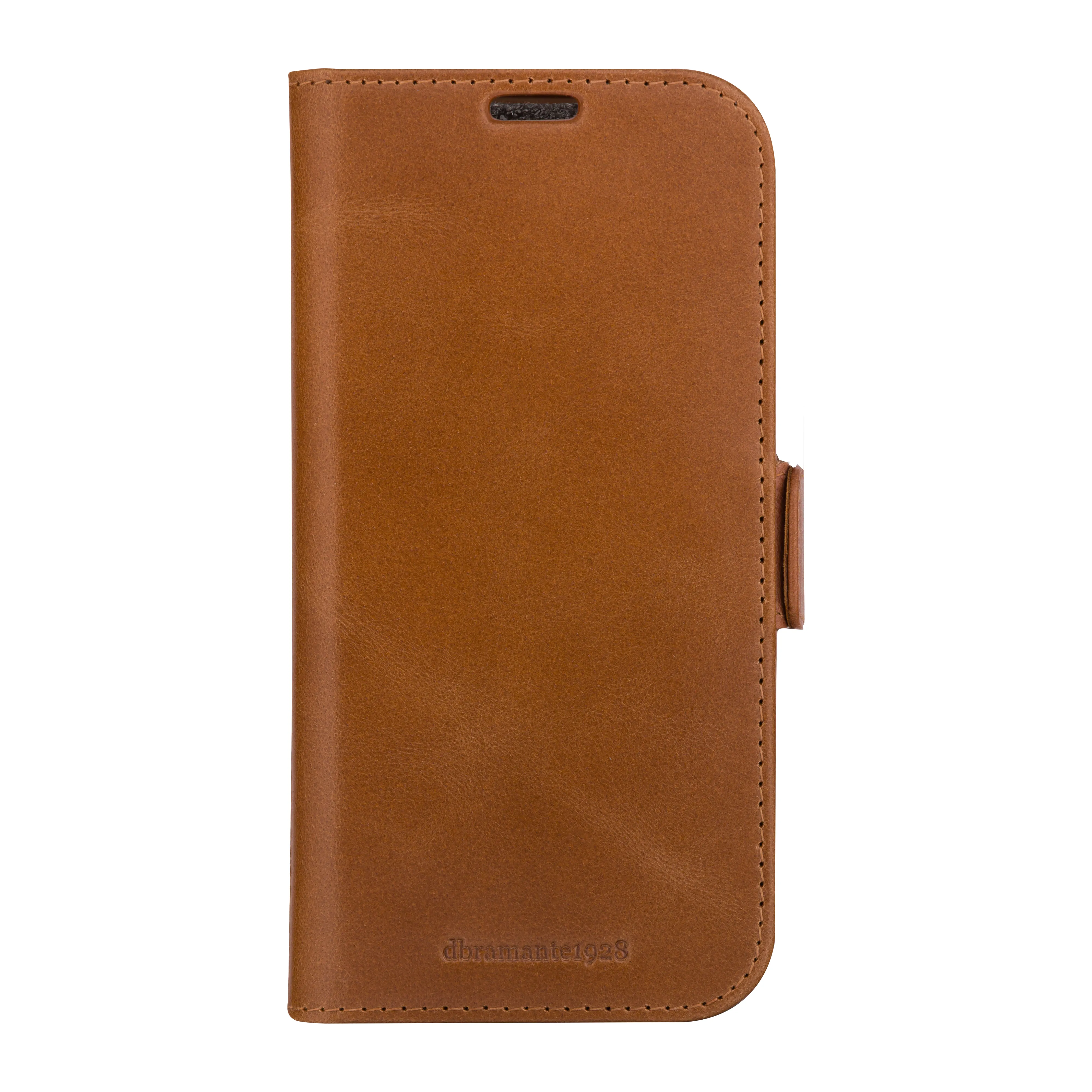 Dbramante1928 Copenhagen, iPhone 15 - Wallet Case, Tan