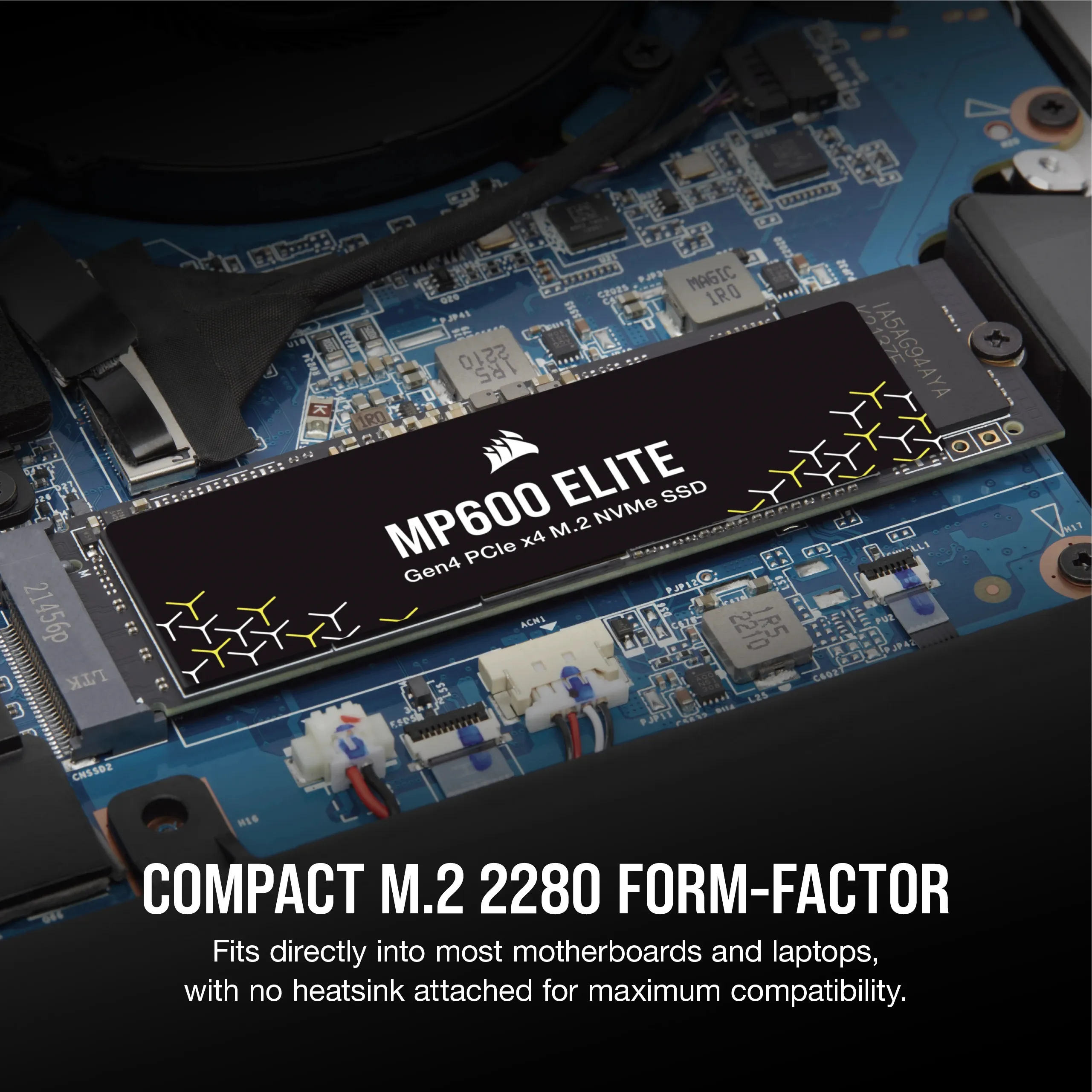 Corsair MP600 ELITE 4 TB, PCIe 4.0, M.2 - SSD