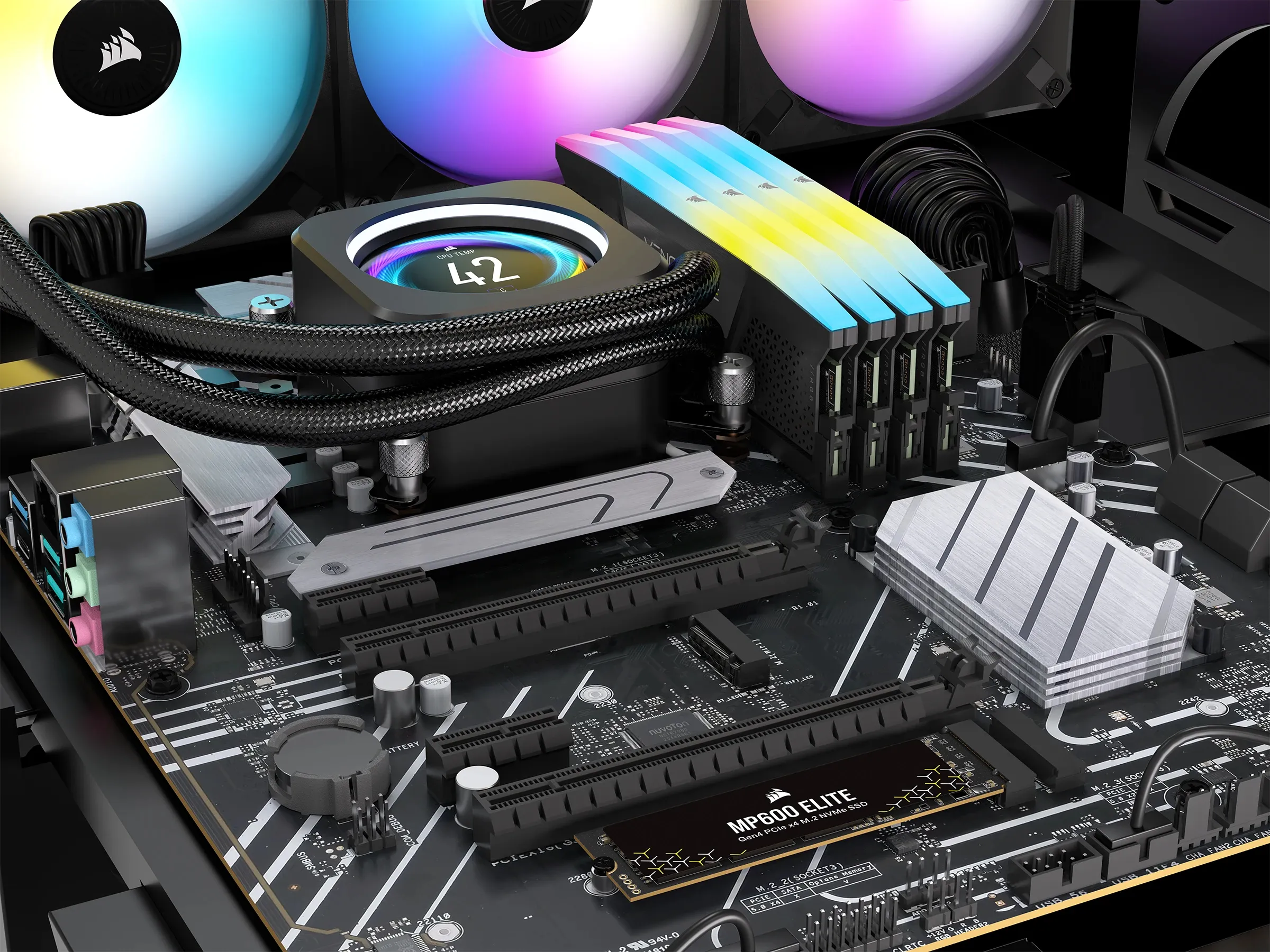 Corsair MP600 ELITE 4 TB, PCIe 4.0, M.2 - SSD