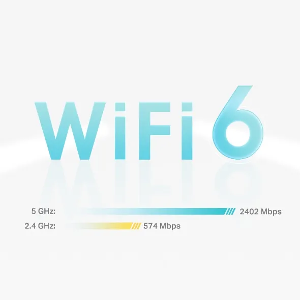 TP-Link Deco X50 -mesh WiFi -j&auml;rjestelm&auml;, Wi-Fi 6, AX3000, Dual-band, 3 kpl, valkoinen