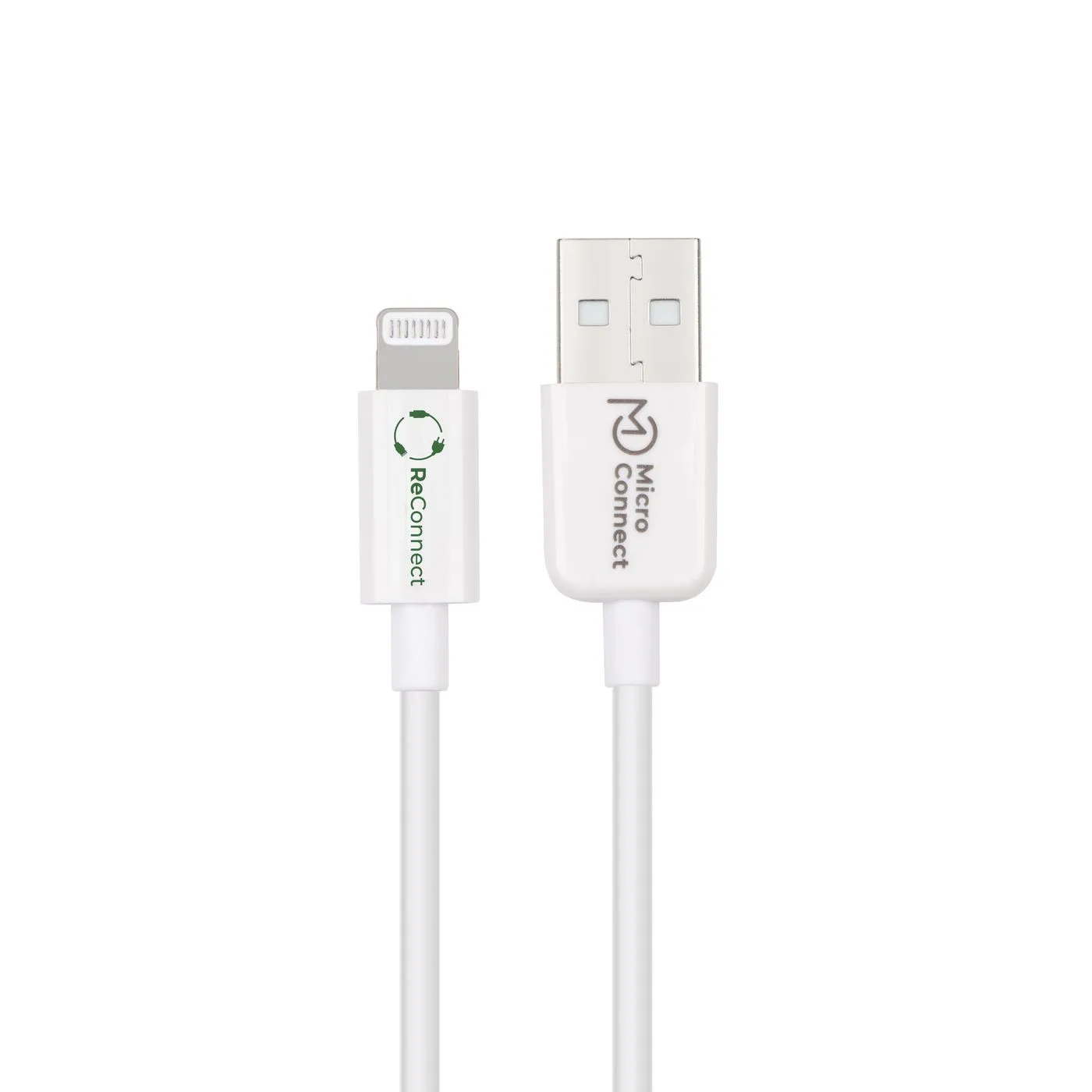 MicroConnect ECO USB-A to Lightning cable, 0.15 m, White
