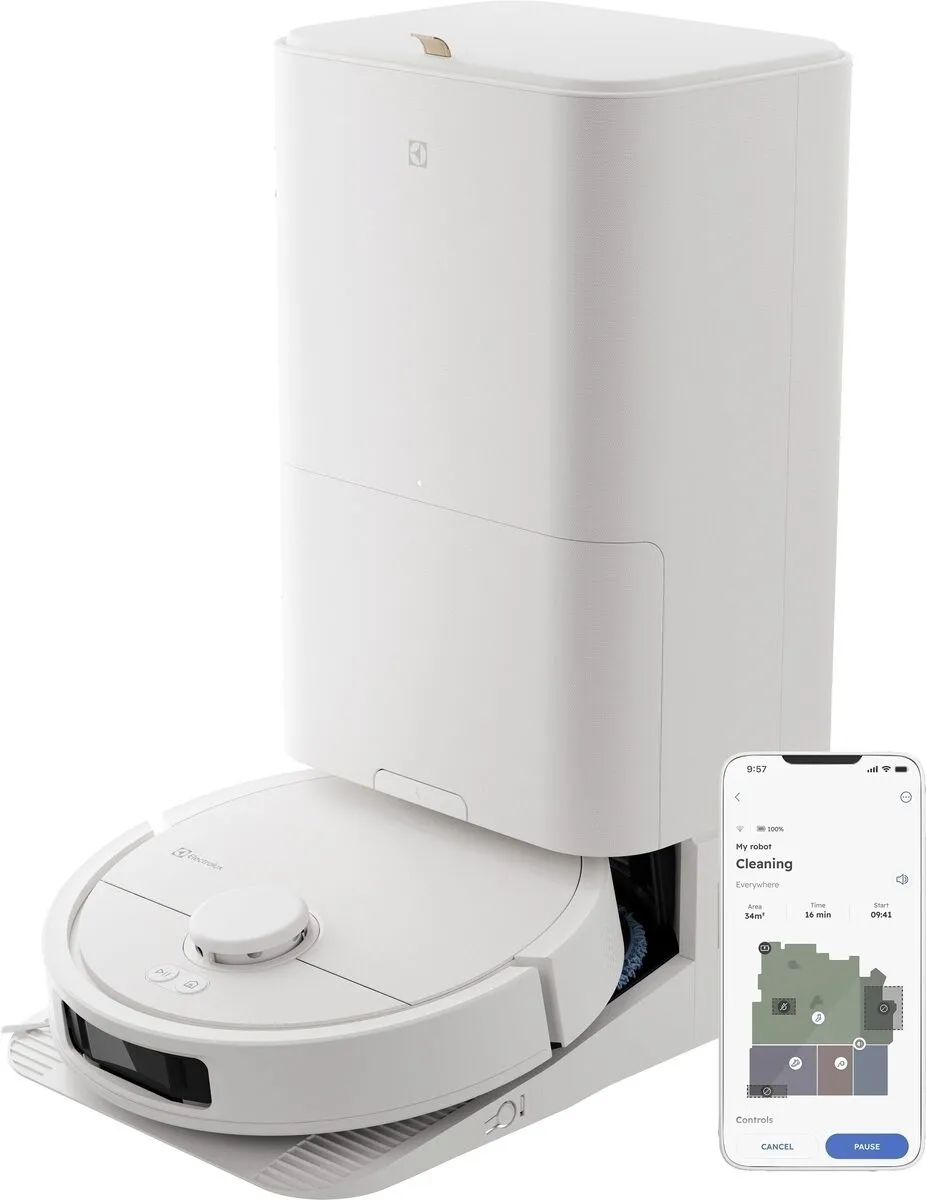 Electrolux ER81UW3SW 5.2 Ah Robot vacuum cleaner, White