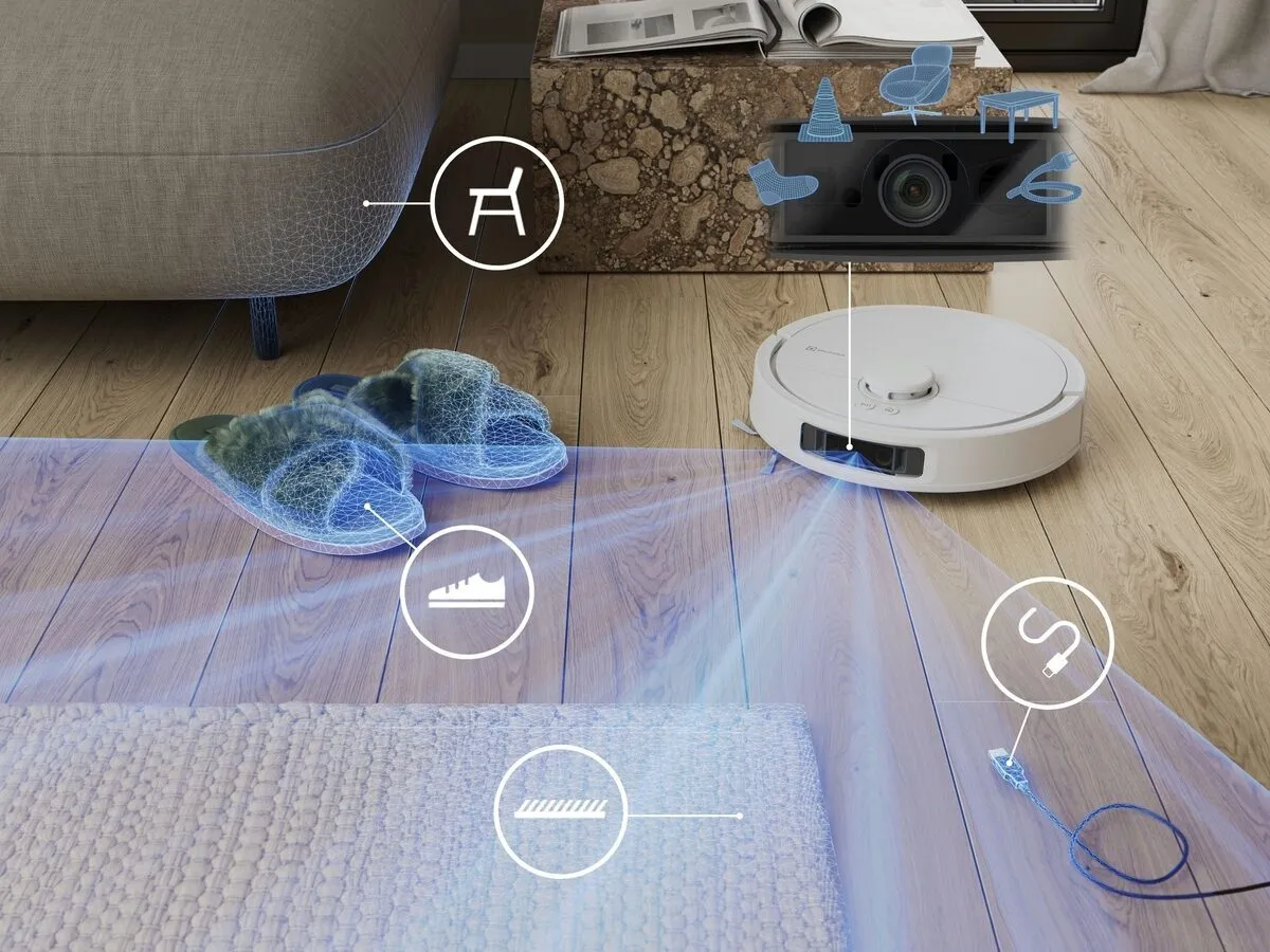 Electrolux ER81UW3SW 5.2 Ah Robot vacuum cleaner, White