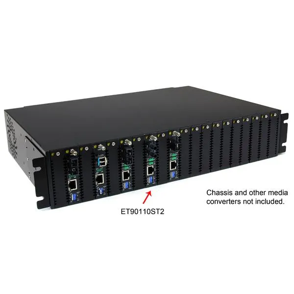ETHERNET MM FIBER CONVERTER ST