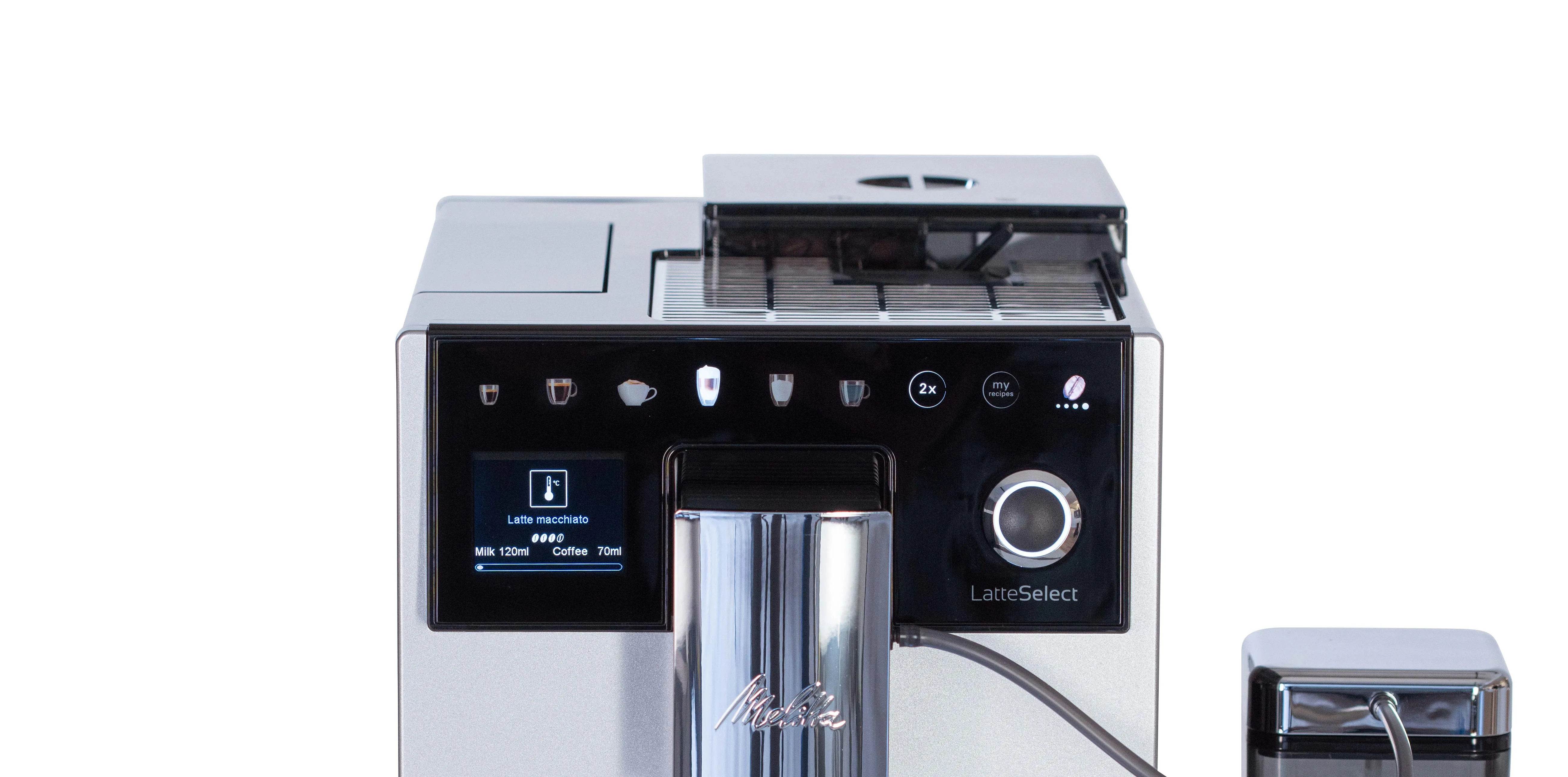 Melitta Latte Select F 630-201, helautomatisk (silver)
