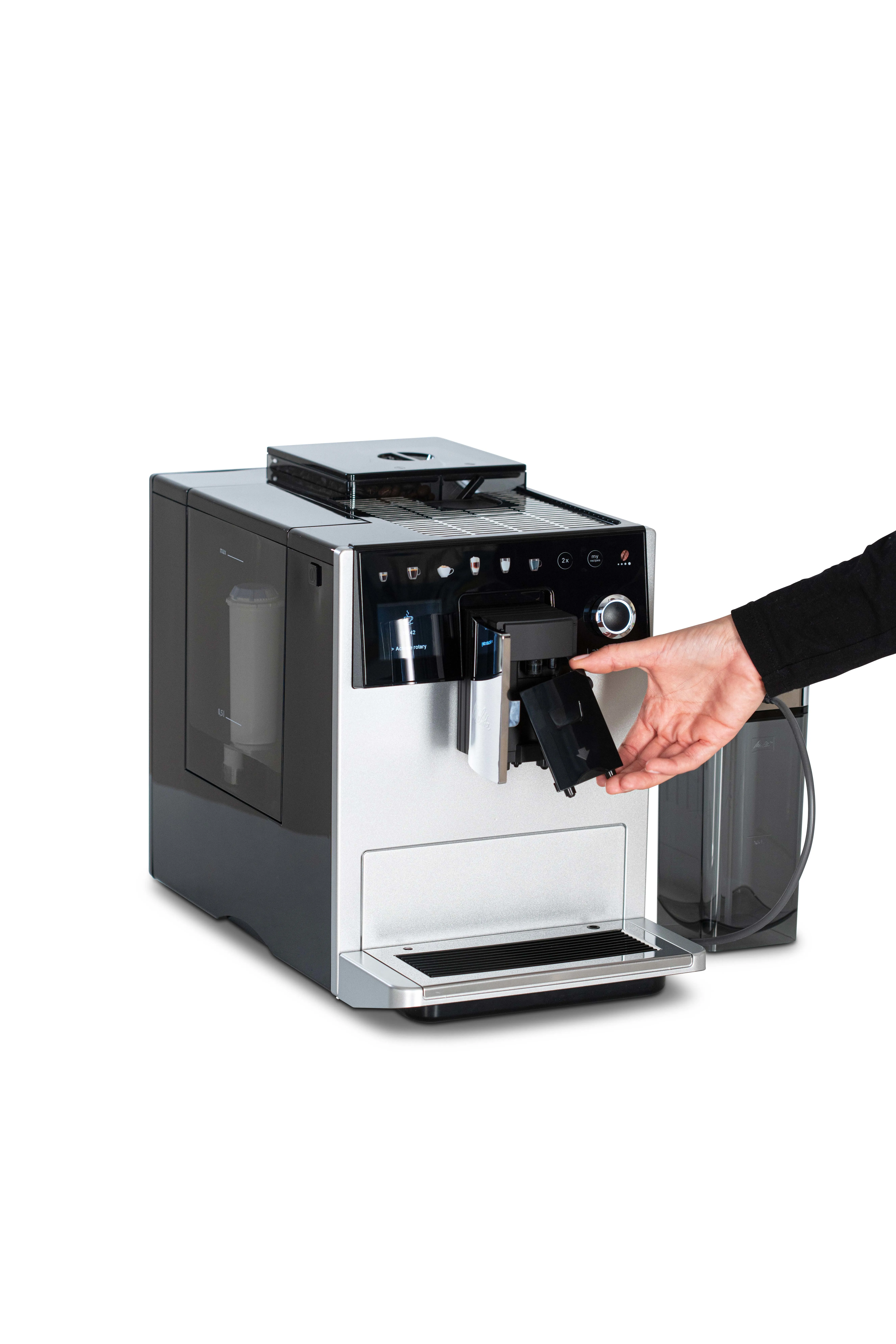 Melitta Latte Select F 630-201, helautomatisk (silver)